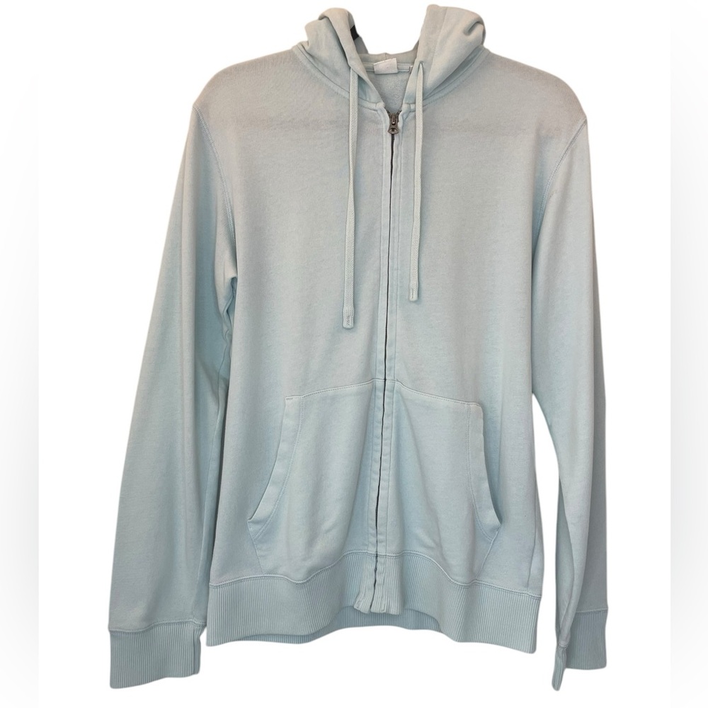 Uniqlo Mint Green Zip-Up Hoodie Size M